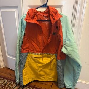 LL BEAN HALF ZIP